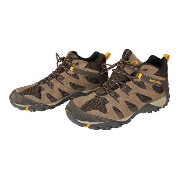 Merrell Alvernon Mid Waterproof Hiking Boots, Men’s 10.5 - Picture 2 of 10